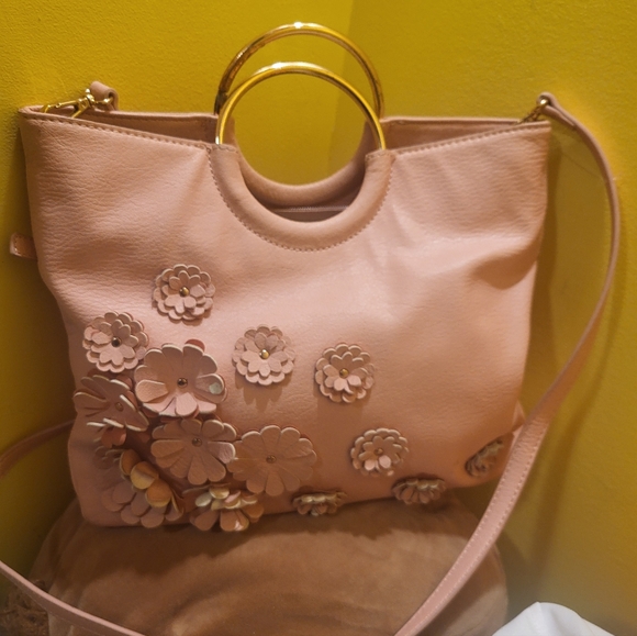 Euc Lauren Conrad Floral Bag Rare - Picture 2 of 14